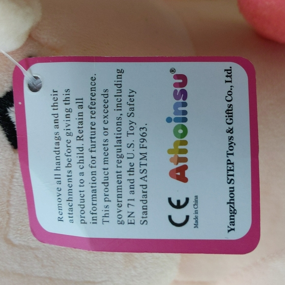 Athoinsu Light up Unicorn Soft Plush Toy LED Stuffed Animals - Picture 5 of 9